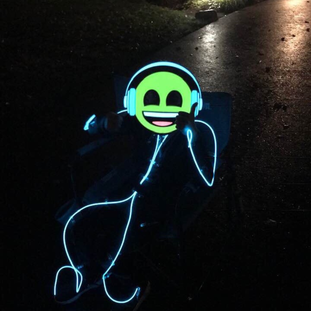 Glow City Stick Figure